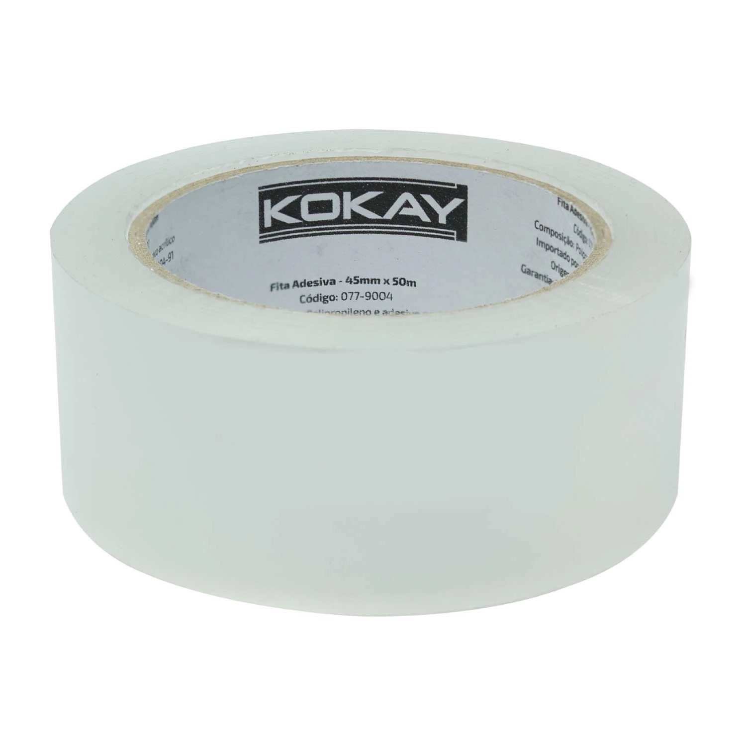 Fita Adesiva 45mm X 50m Larga Branca - Multiúso 50m