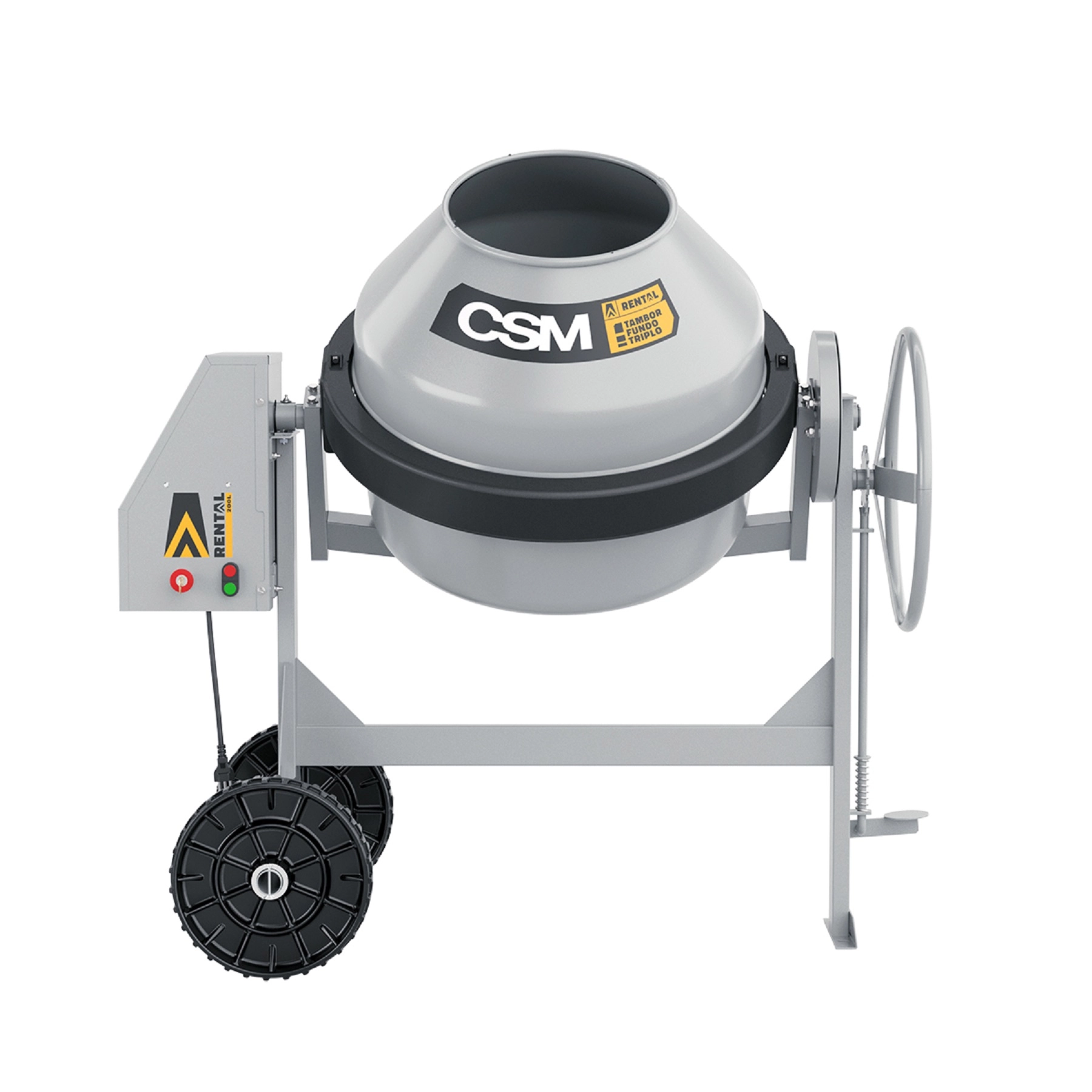 Betoneira 200L Rental Monofásico 1CV 60Hz 220V CSM