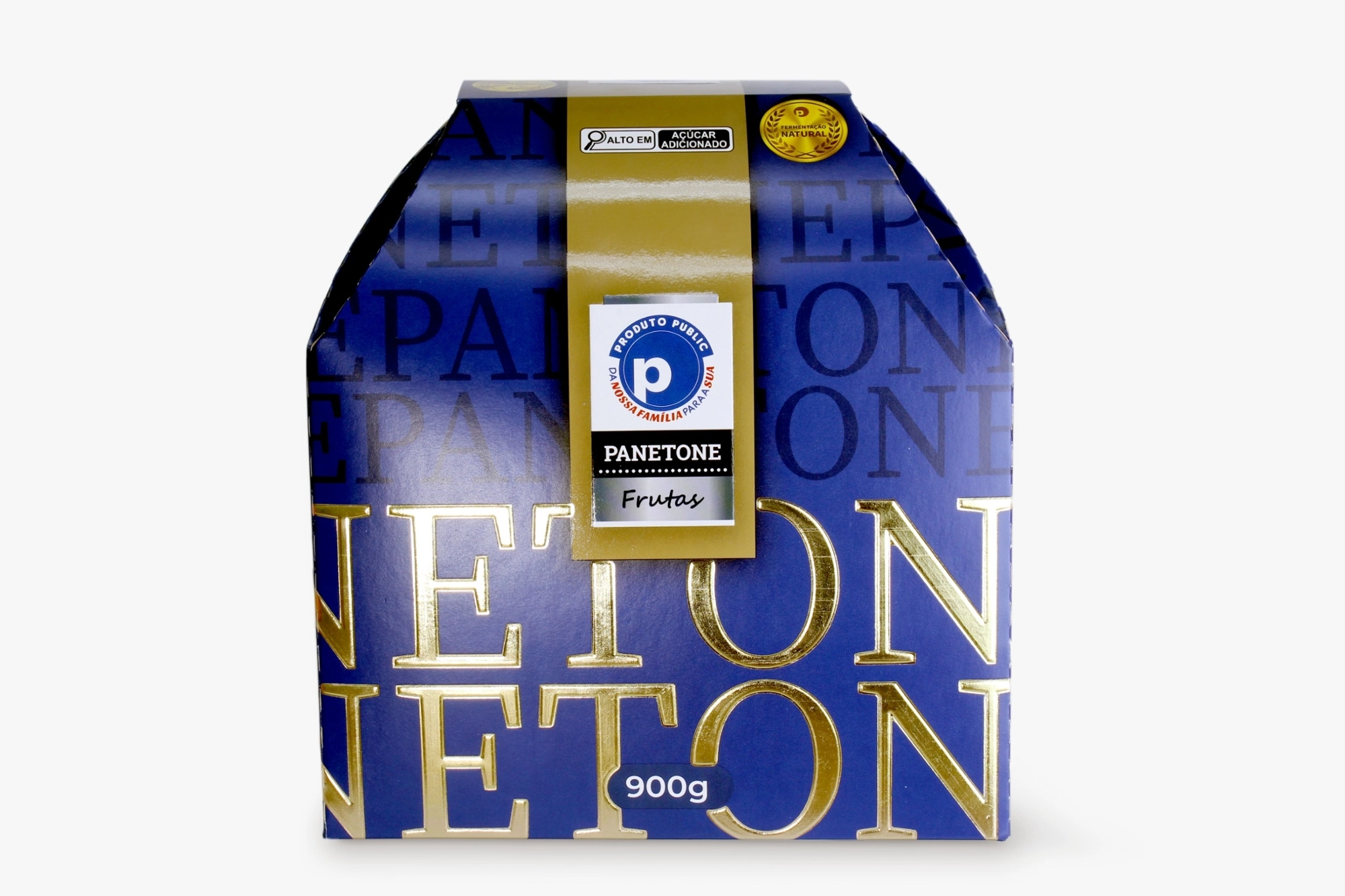 Pad Panetone Public 900g Frutas
