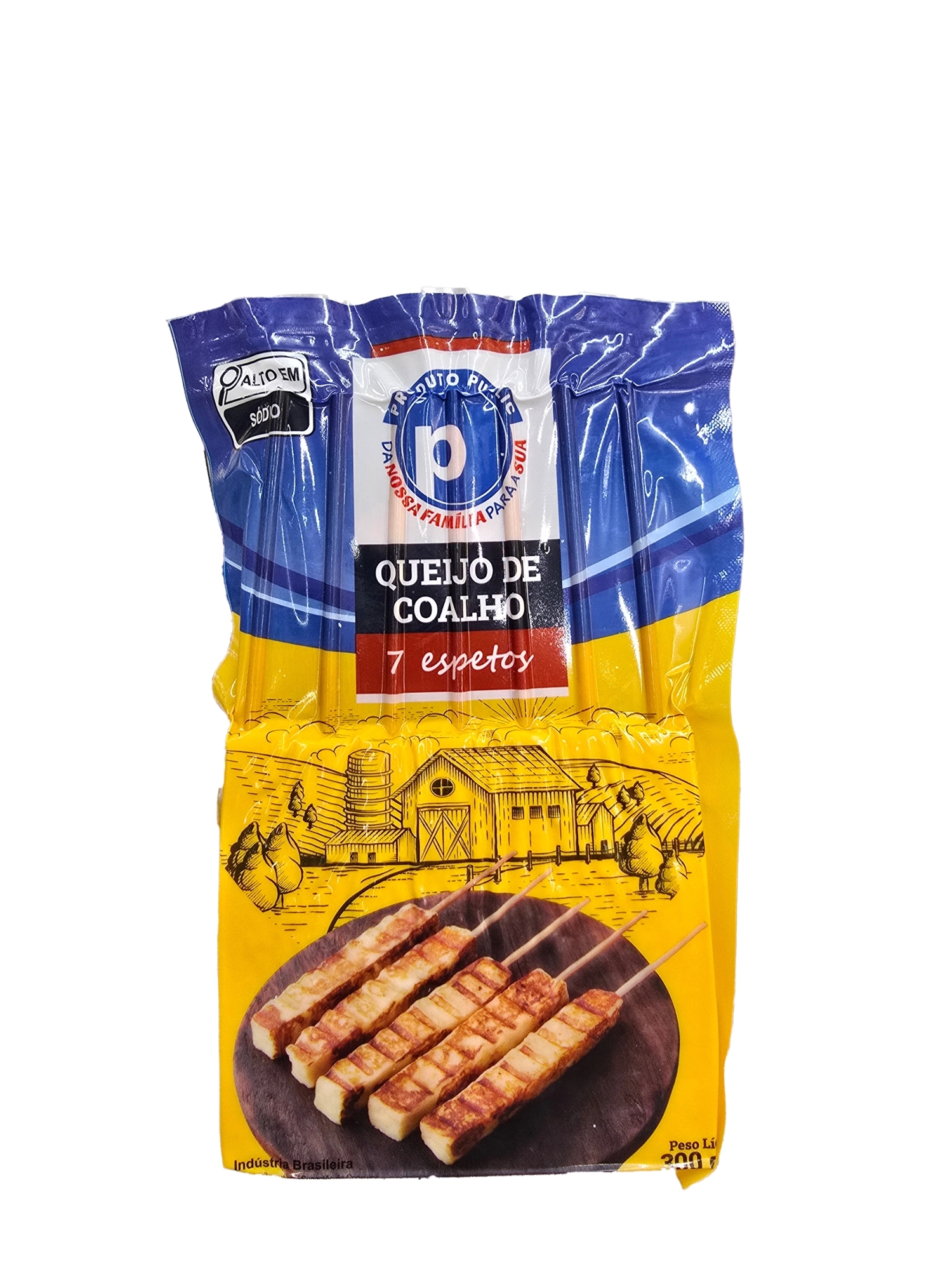 12 Caixas Coalho Espeto 300g 24un Public