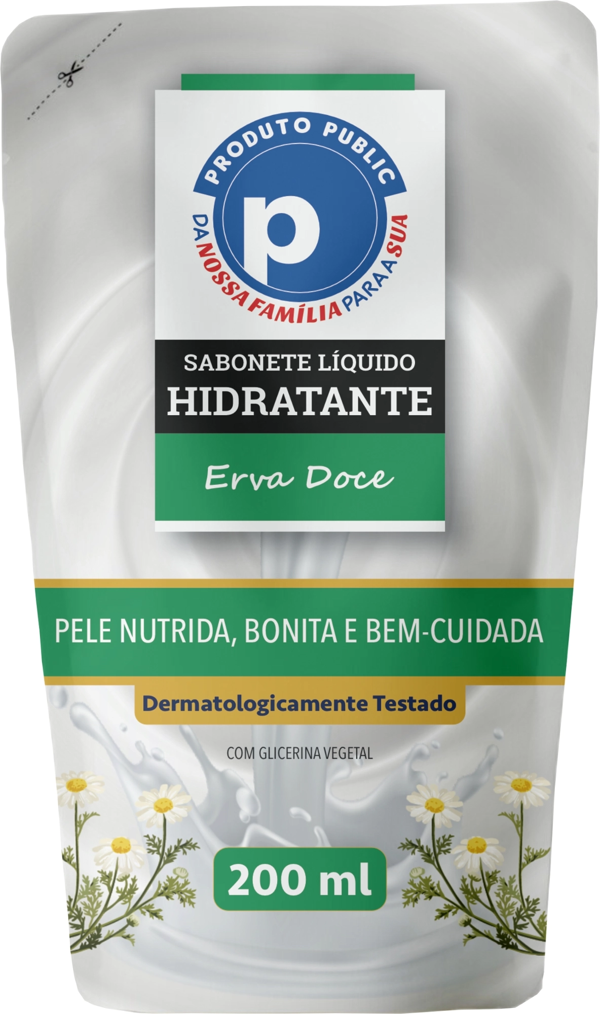 Sab Liq Hid Public 200ml Erva Doce Refil