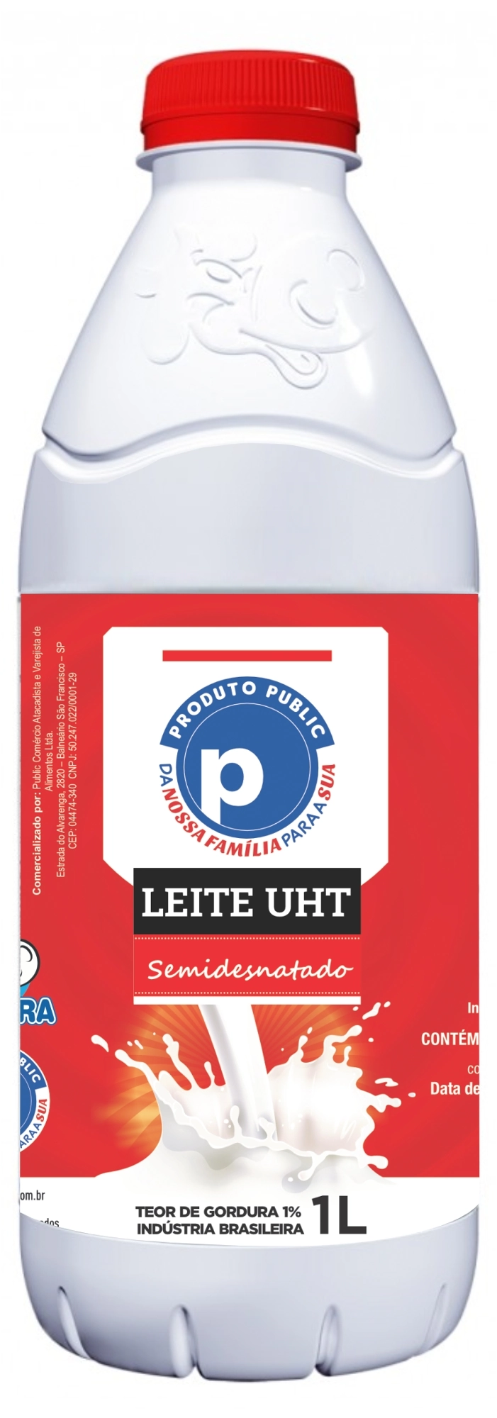 Leite L Vida 1l Semidesnatado Public Gfa