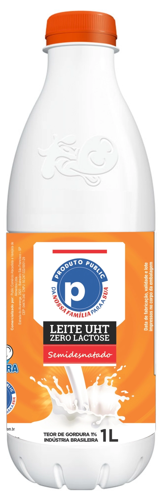 Leite L Vida 1l Zero Lactose Semi Public Gfa
