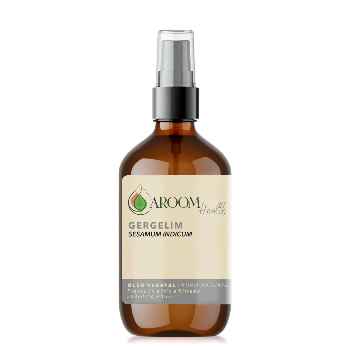 Óleo vegetal de Gergelim 100% puro natural - 500 ml
