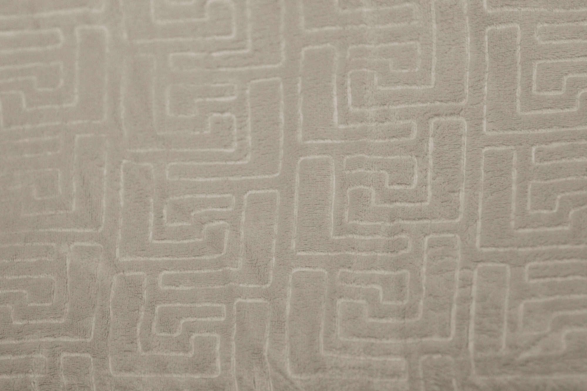 Tapete Flannel Design Maze Areia 100x140cm 2221 Bella Janela