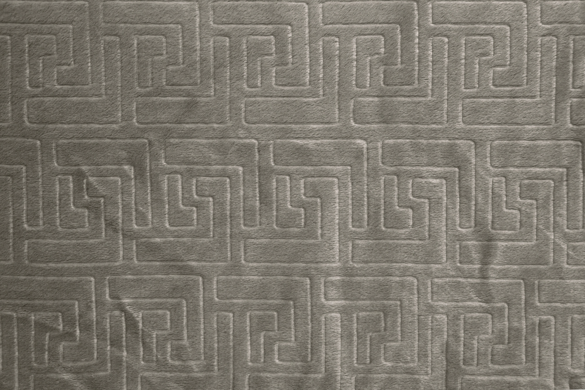 Tapete Flannel Design Maze Bege Duna 100x140cm 2222 Bella Janela
