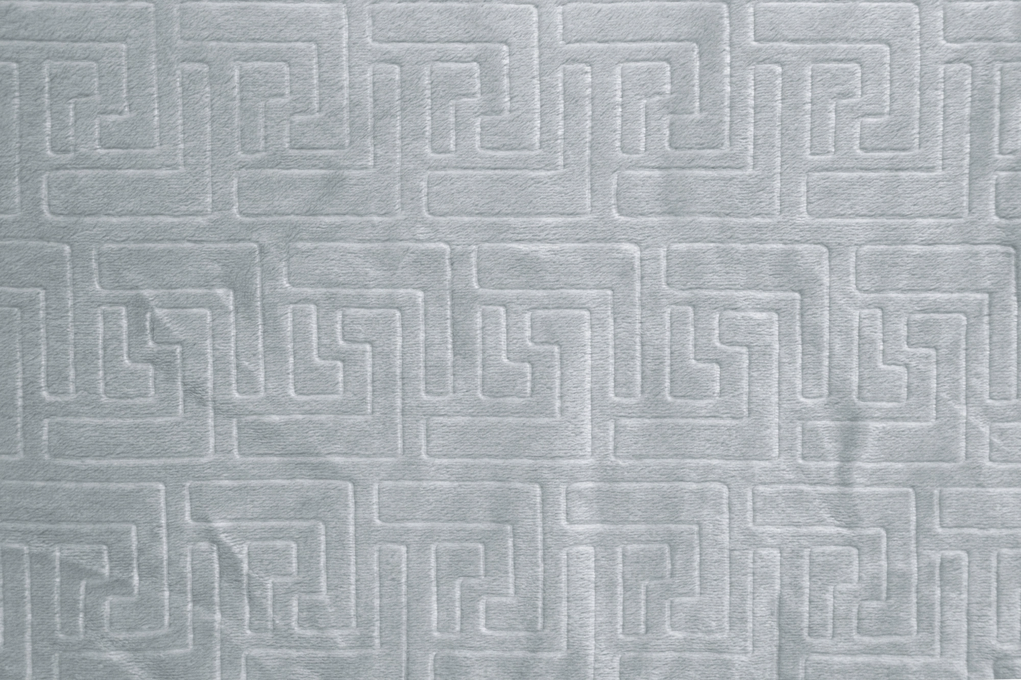 Tapete Flannel Design Maze Cinza 100x140cm 2223 Bella Janela