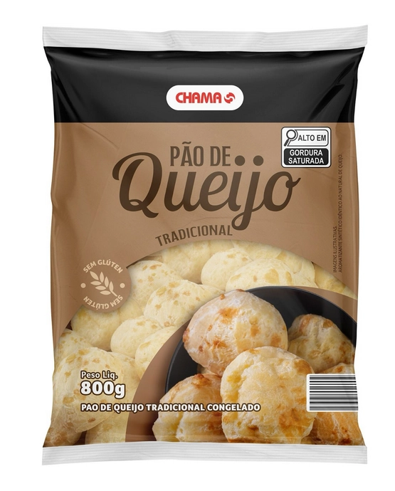 Pao Queijo Chama Tradicional 800g
