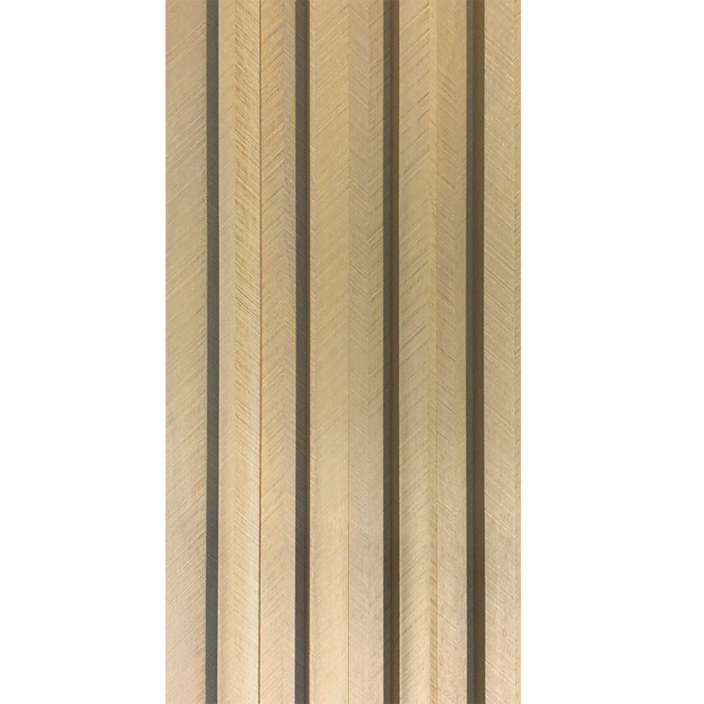 Kit 15 Painel Ripado Prime Madeira Pvc Maranta Cerrado 2,9m X 16cm