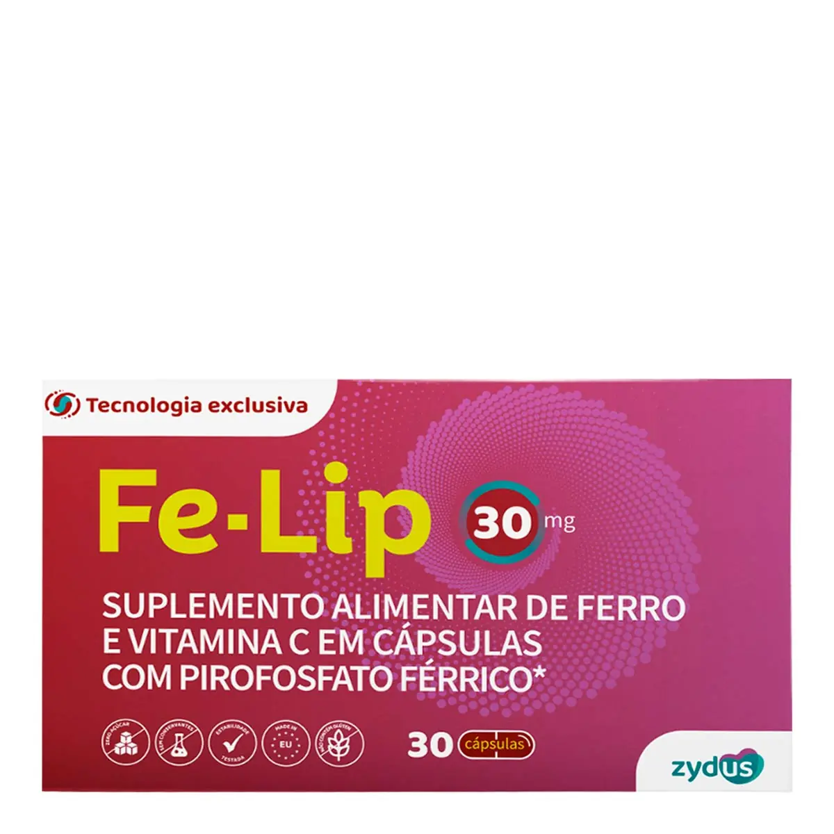 Fe Lip 30mg Cx 30 Cap