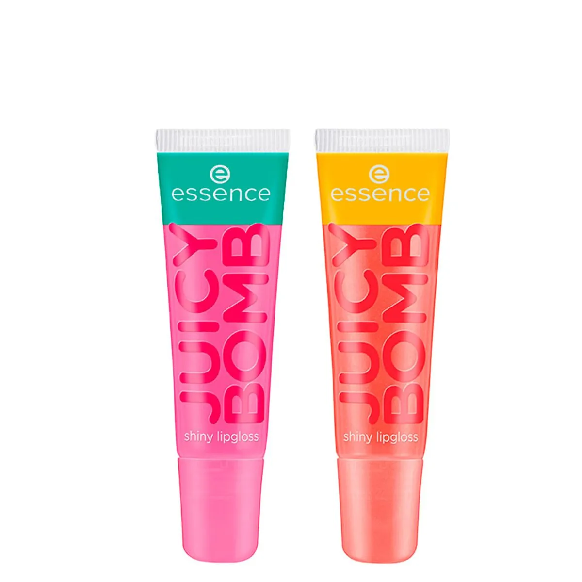 Kit Essence Gloss Labial Líquido Cintilante Juicy Bomb 102 Witty Watermelon 10 ml + Gloss 103 Proud