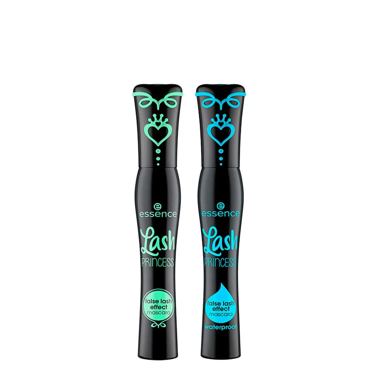 Kit Essence Máscara para Cílios Lash Princess Preta 12 ml + Máscara para Cílios Waterproof Preta 12