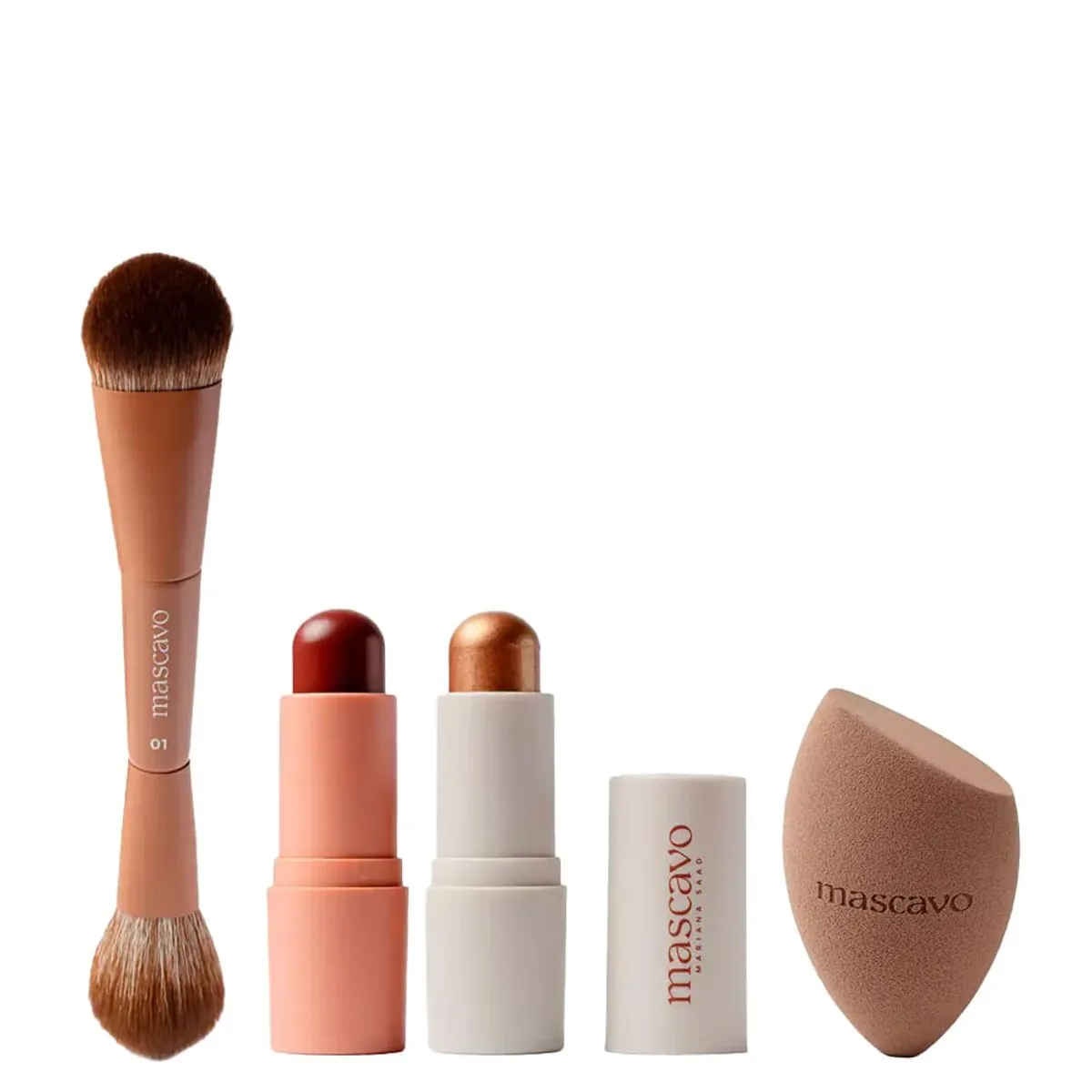 Plum Glow & Go Trio Mascavo + Problender Esponja Grande