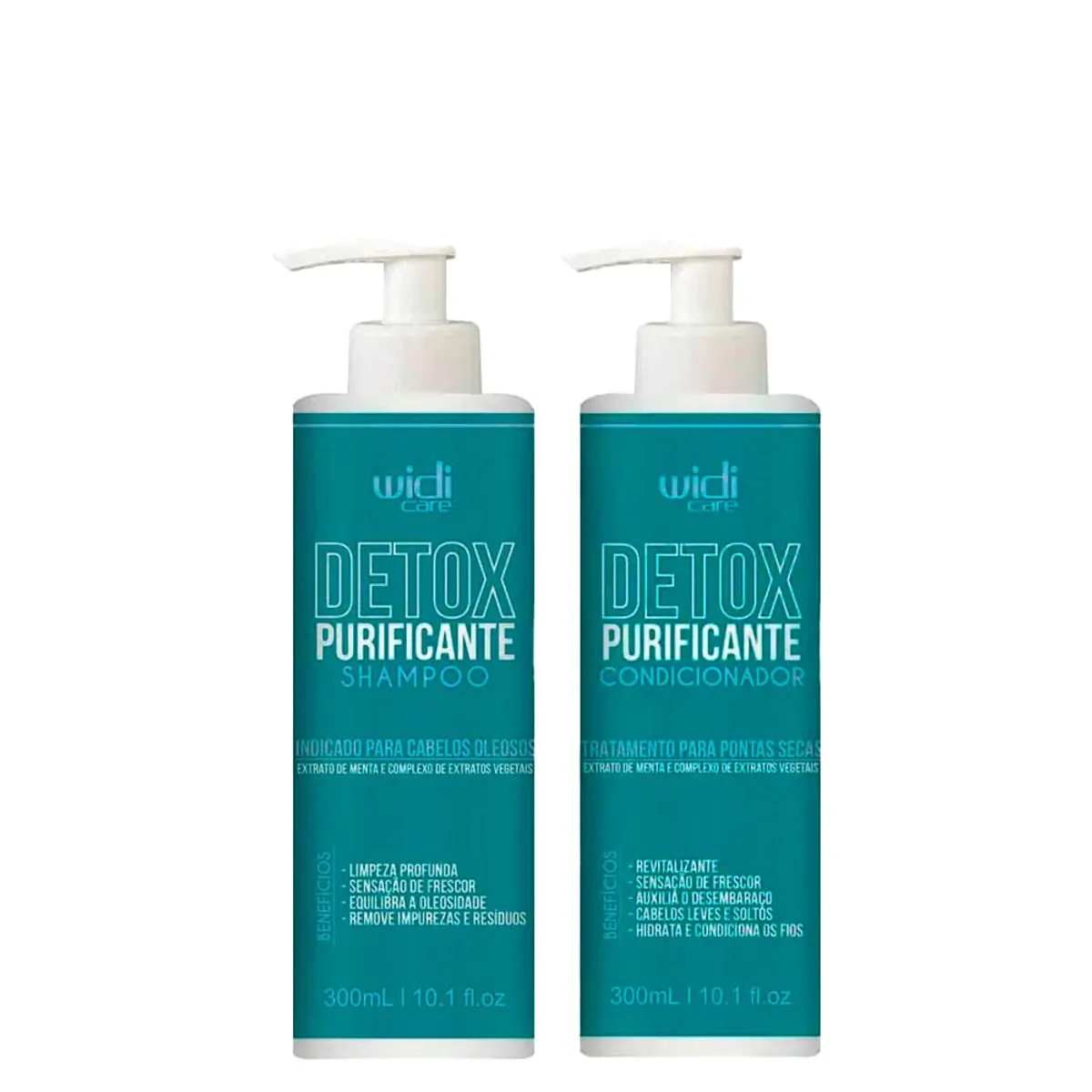 Kit Widi Care Detox Purificante Shampoo 300ml + Condicionador 300ml