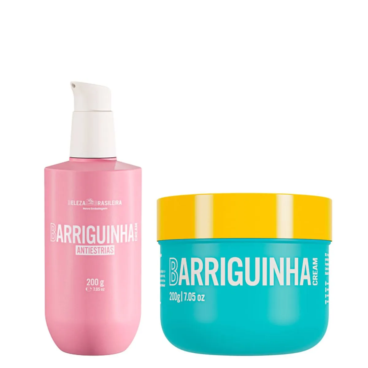 Kit Beleza Brasileira Barriguinha Antiestrias 200g + Creme 200ml
