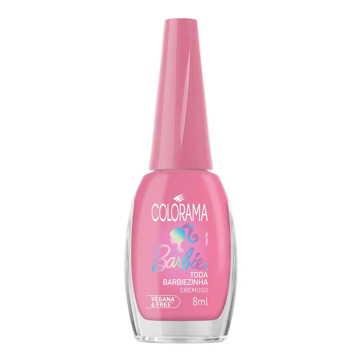 Esmalte Cremoso 8ml Barbie Toda Barbiezinha Colorama