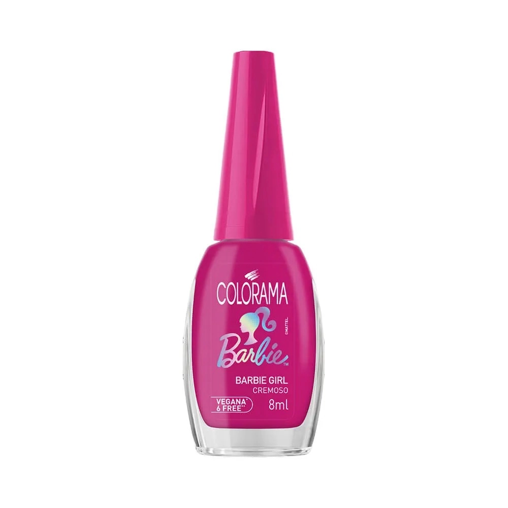 Esmalte Cremoso 8ml Barbie Barbie Girl Colorama