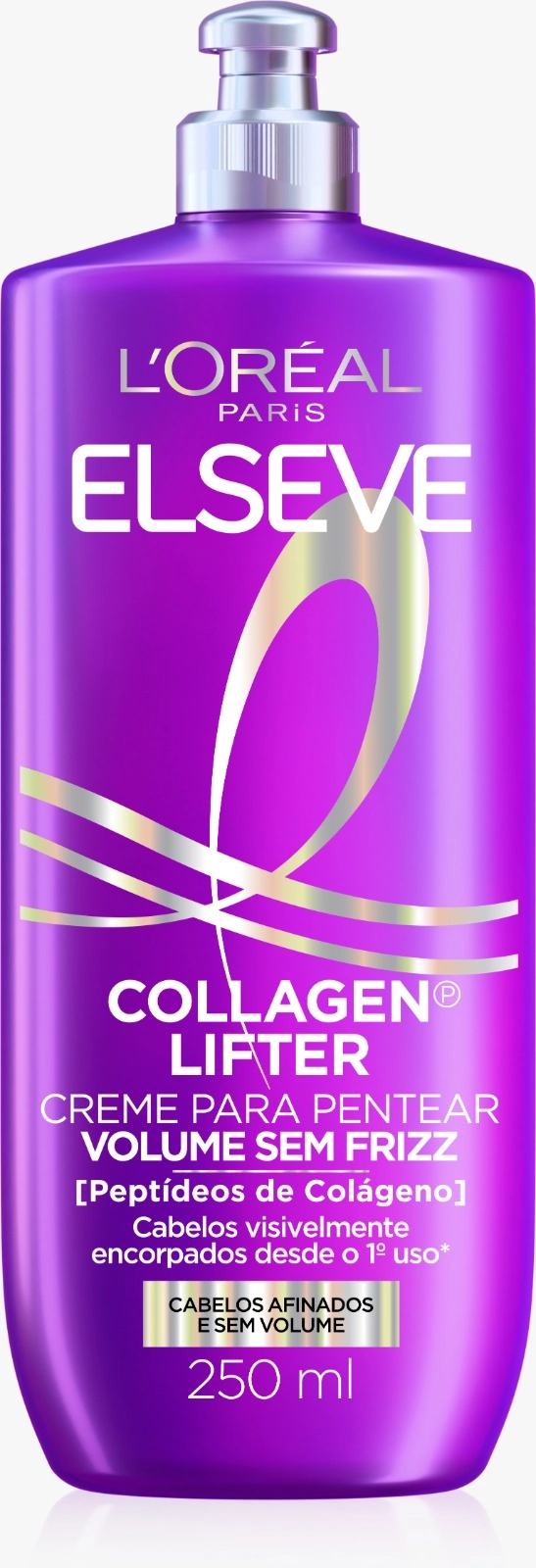 Creme Para Pentear Elseve Colágeno Lifter 250ml