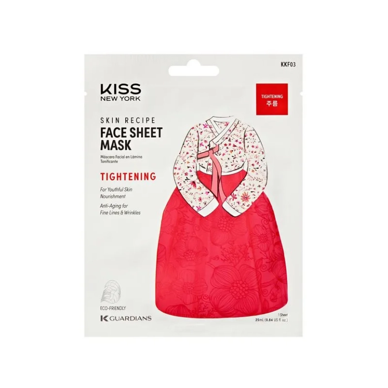 Mascara Facial Kiss New York Sheet Tightening 25ml