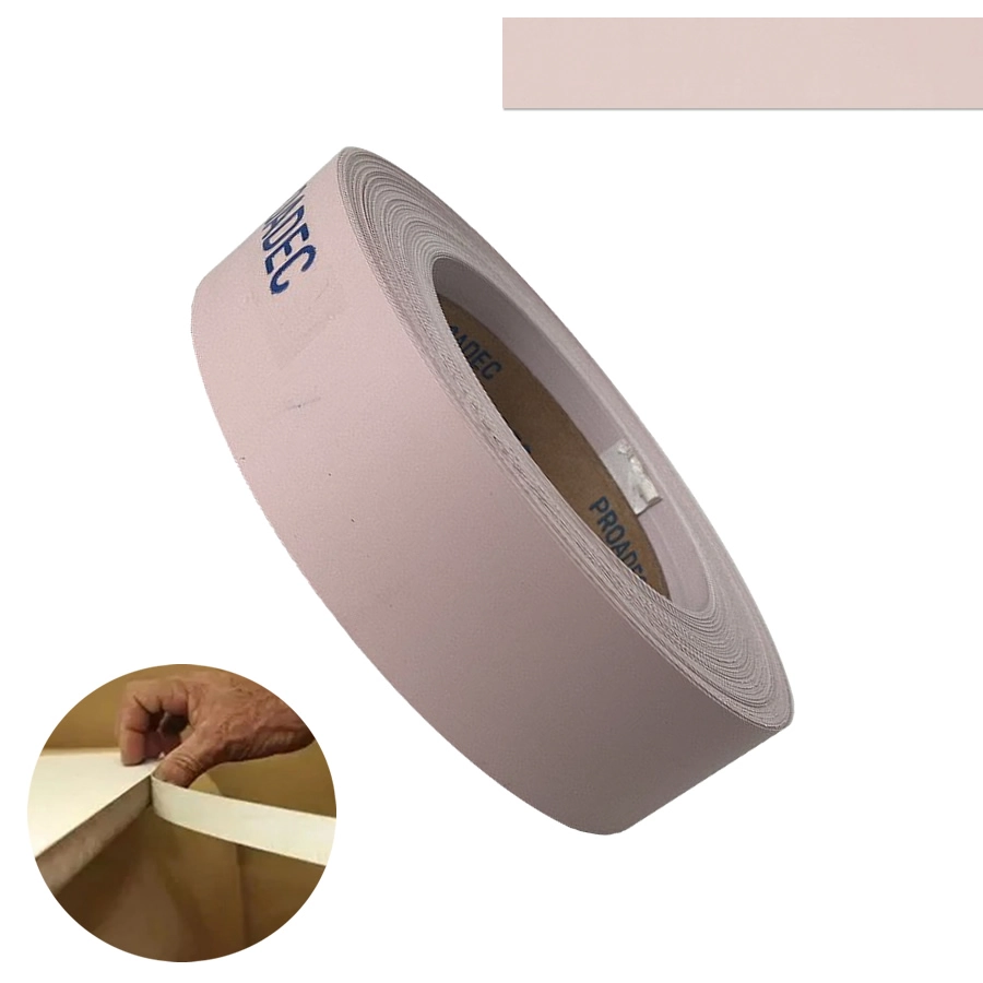 Fita De Borda Pvc Rosa Milkshake 22mm X 20m Proadec