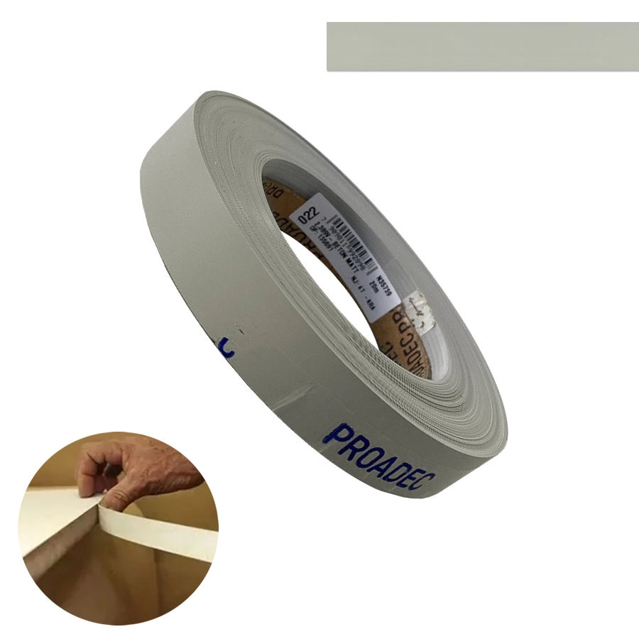 Fita De Borda Pvc Beton Matt 35mm X 20m Proadec