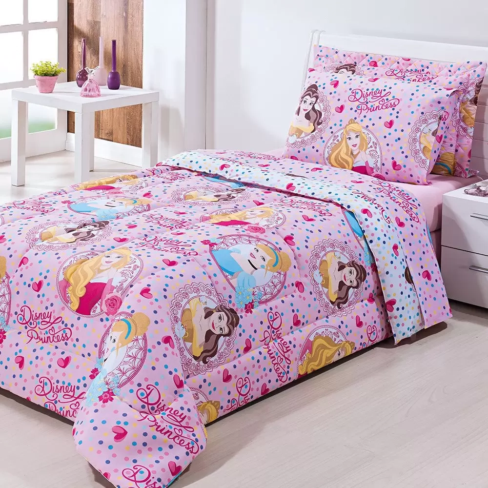 Edr.d.f.solt.disney Princesas Poa 60/40 Alg Andreza