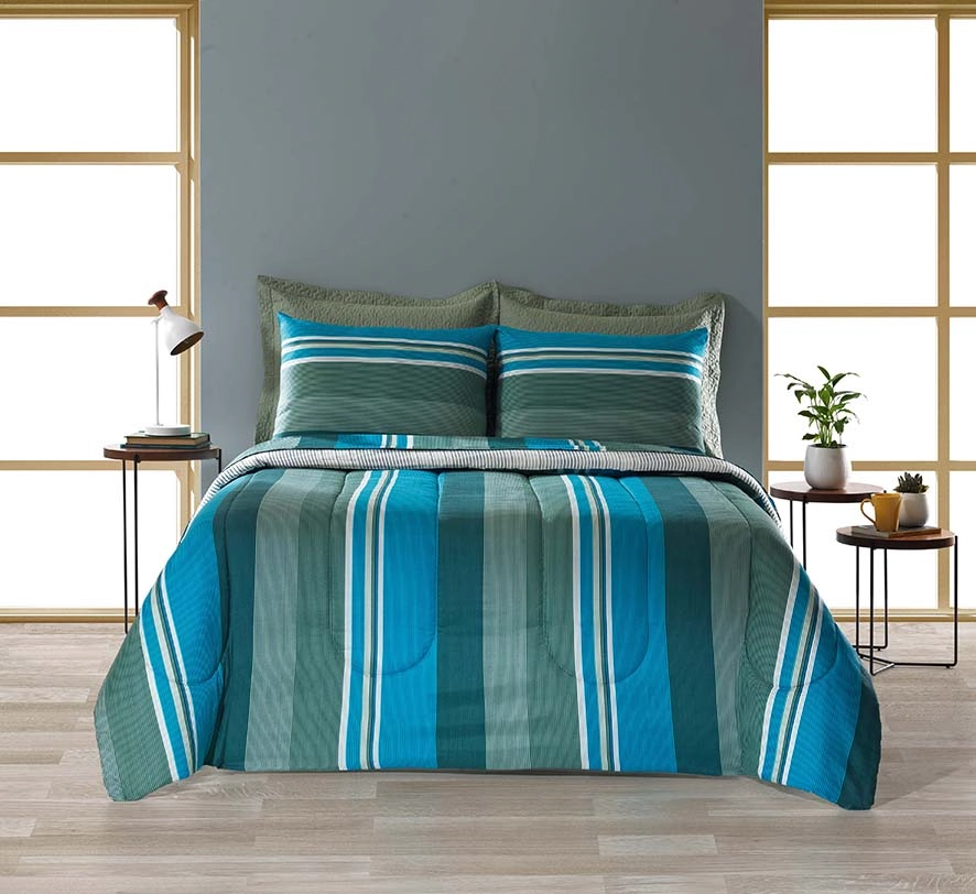 Jg Cama Queen Estampado Andreza