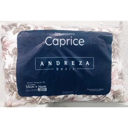 Travesseiro Caprice Liso Percal 50 X 70 Andreza