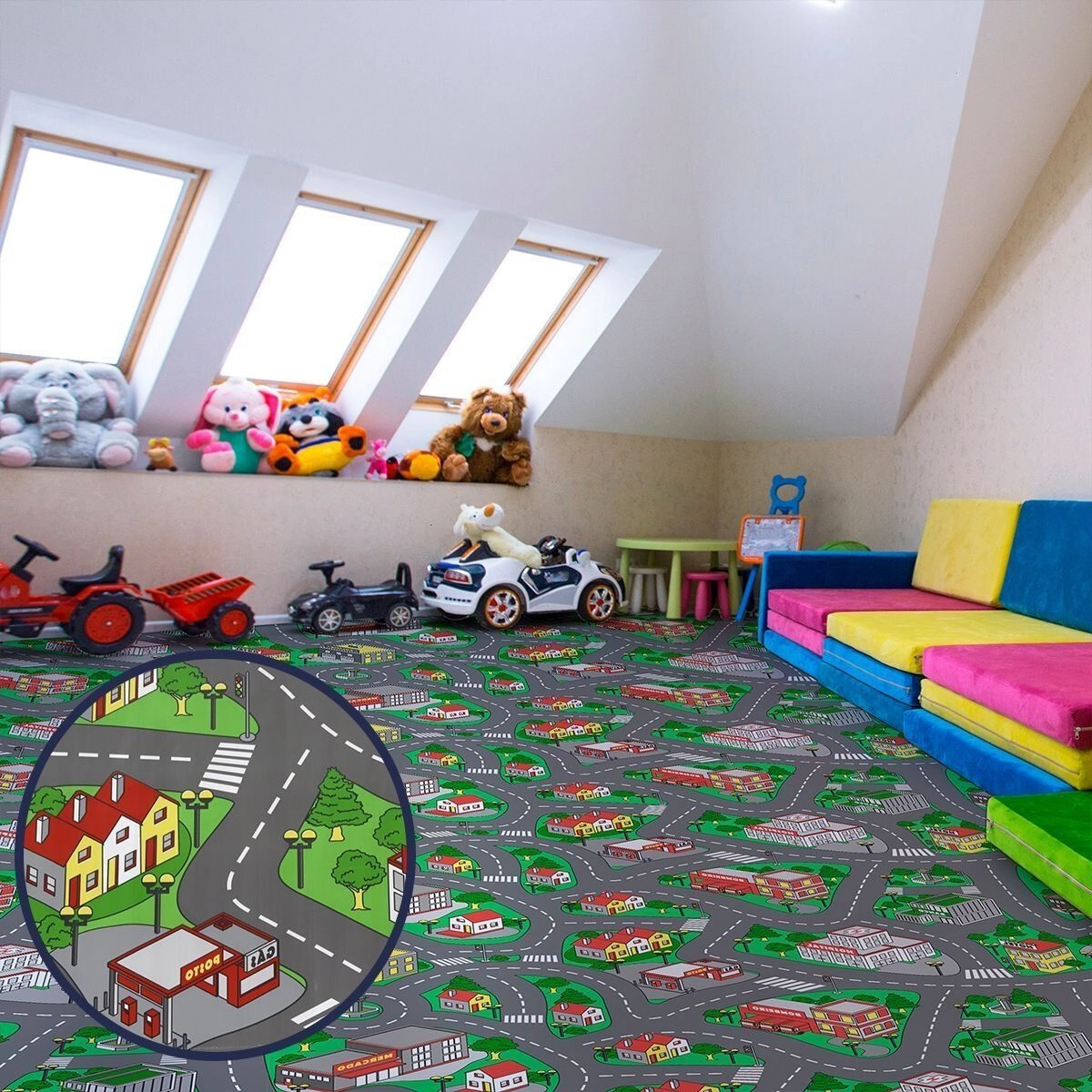 Passadeira Vinílica 0,7mm Vinilik Rolo 48cm X 25m Pav0157 Kapazi