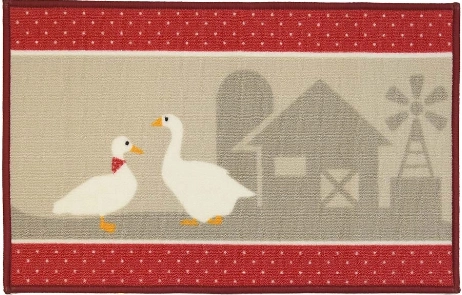 Tapete Cleankasa Gourmet Patos 50x80cm 1437gour06 Kapazi