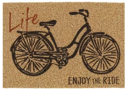 Capacho Vinil Super Print Enjoy Ride 40x60cm 01visuprid Kapazi