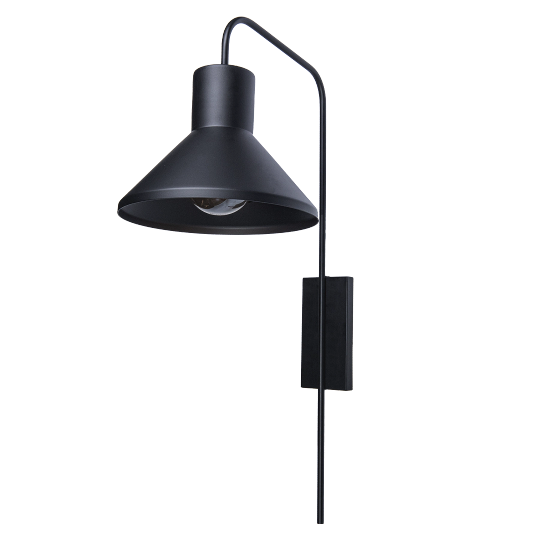 Arandela Moobe Toss Preto IP44