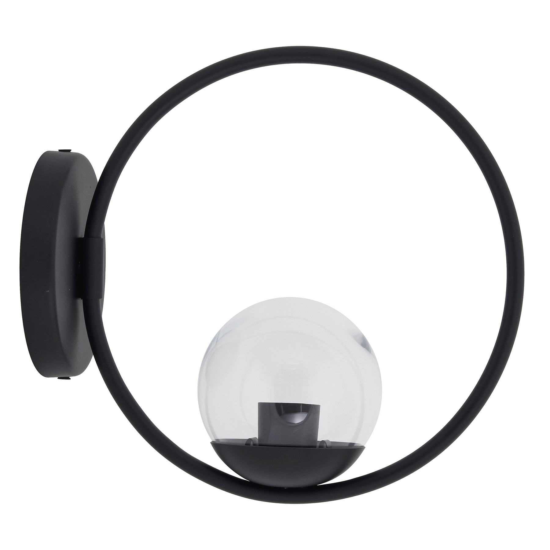 Arandela Sole Circular Pto Cr