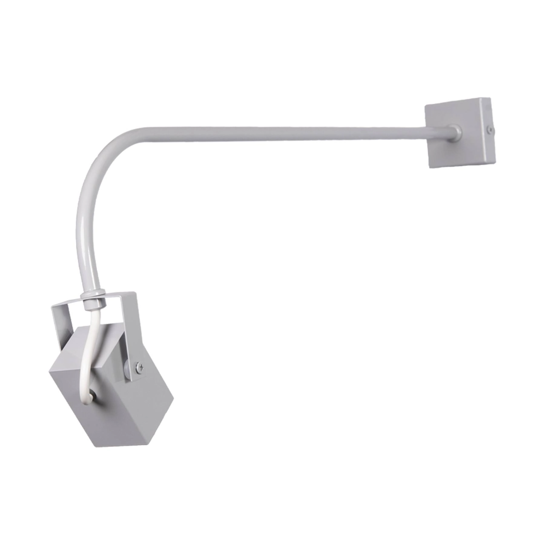 Arandela Cinza Alumínio IP44 Metaldomado