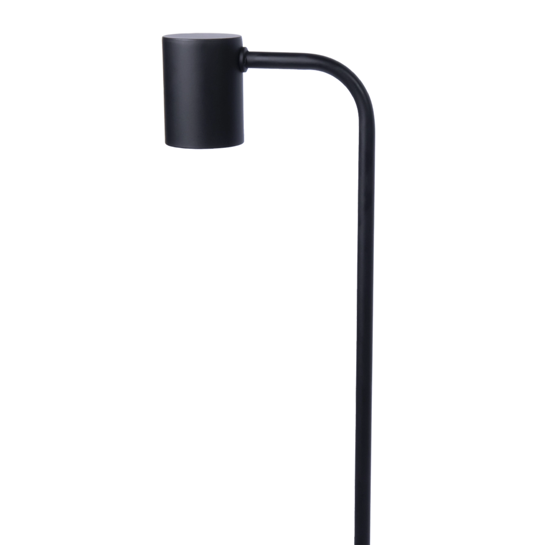 Balizador Mini Redondo Externo Alumínio GU10 Preto IP44