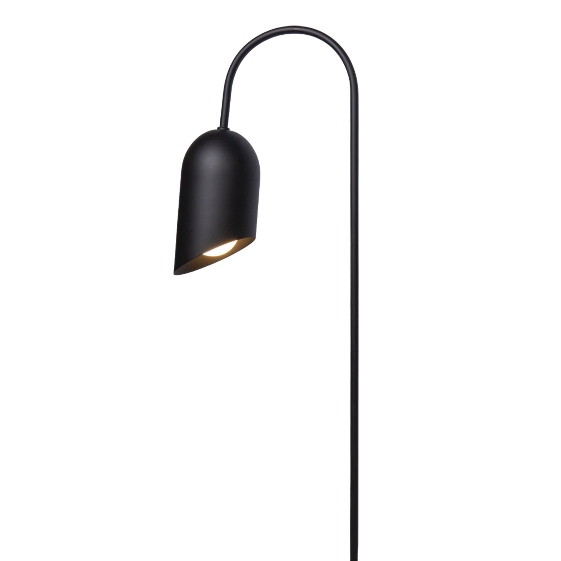 Balizador Alumínio Moobe E27 Preto IP44
