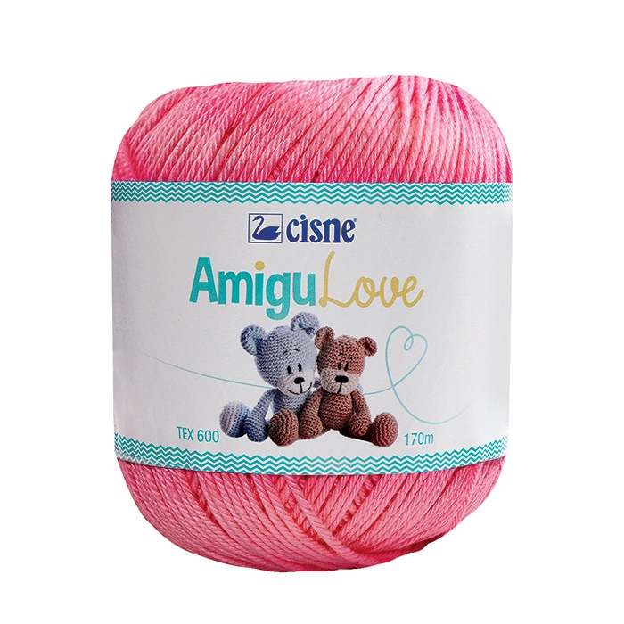 Croche Cisne Amigulove Pt 006 170m Rosa Cl