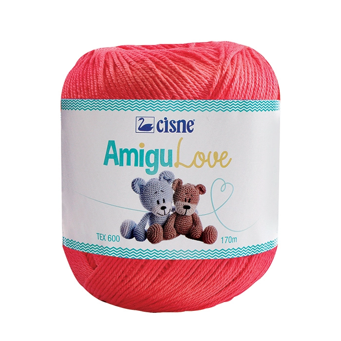 Croche Cisne Amigulove Pt 006 170m Salmão