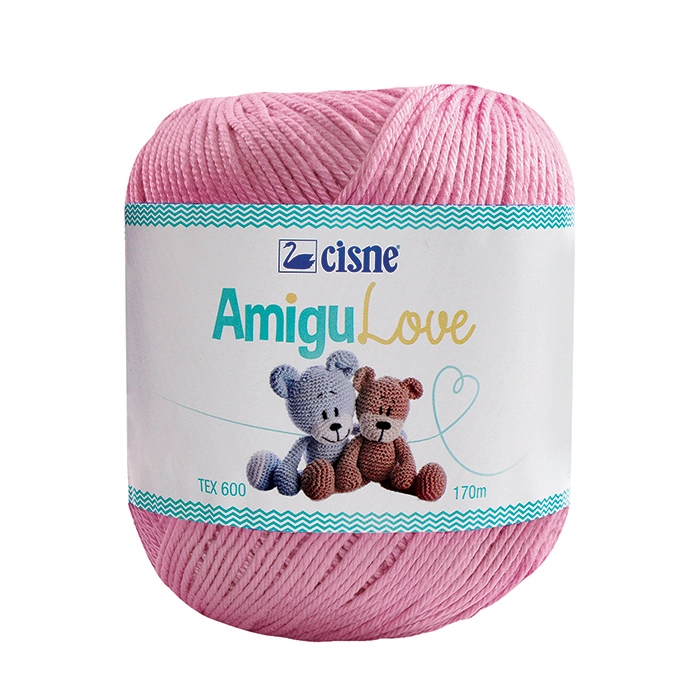 Croche Cisne Amigulove Pt 006 170m Rosa 01