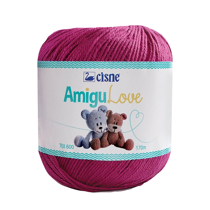 Croche Cisne Amigulove Pt 006 170m Pink