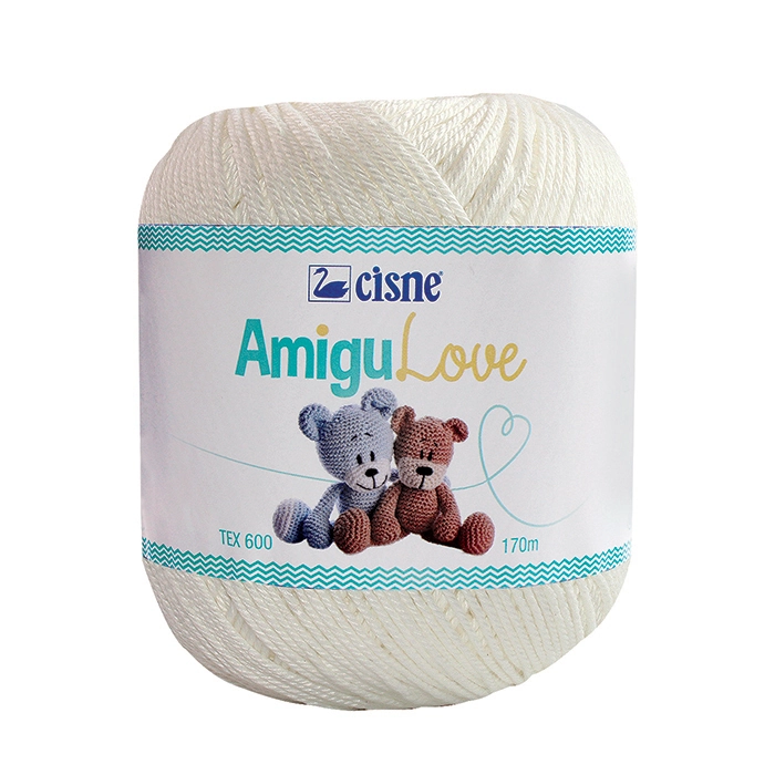 Croche Cisne Amigulove Pt 006 170m Branco