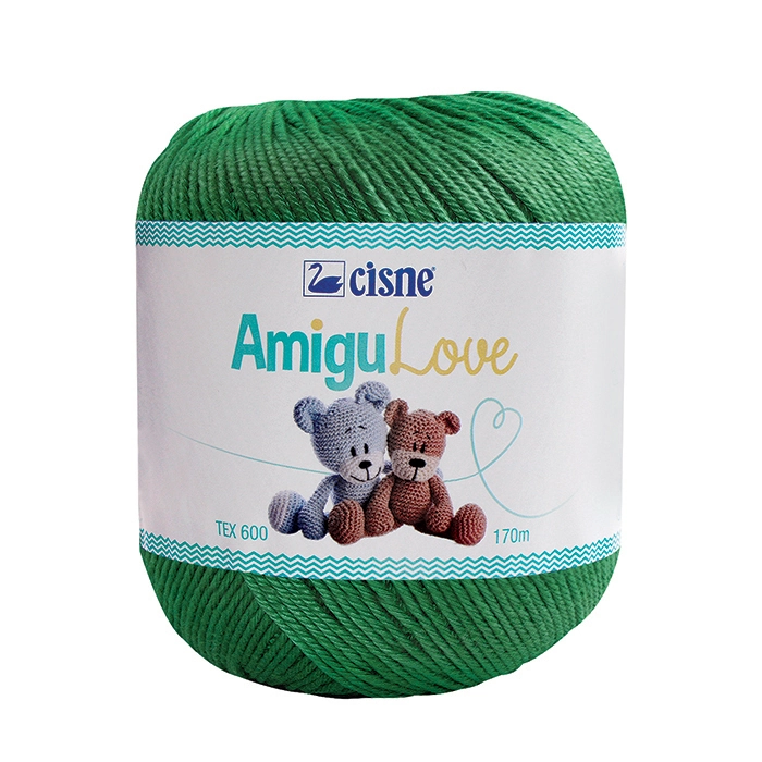 Croche Cisne Amigulove 170m Verde Bandeira
