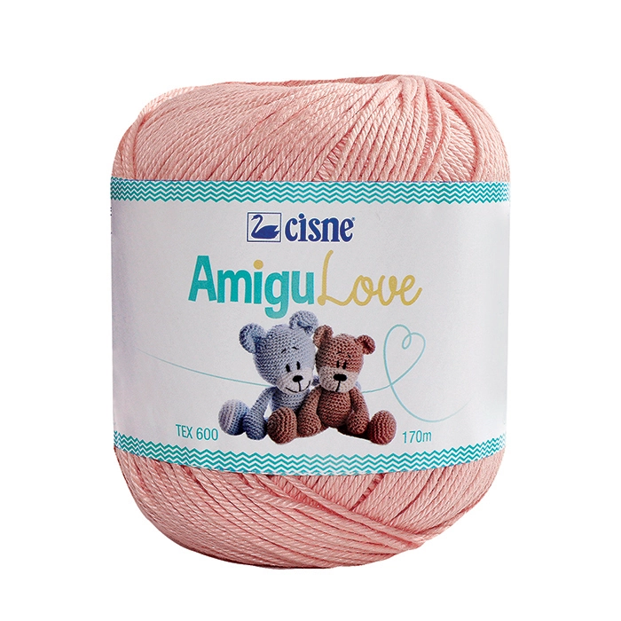 Croche Cisne Amigulove Pt 006 170m Salmao