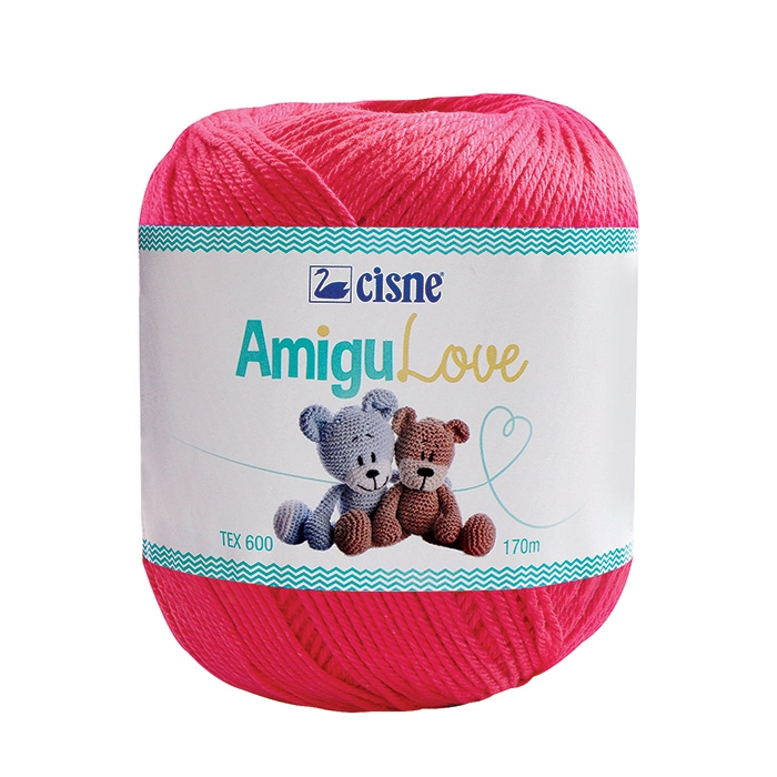 Croche Cisne Amigulove Pt 006 170m Rosa