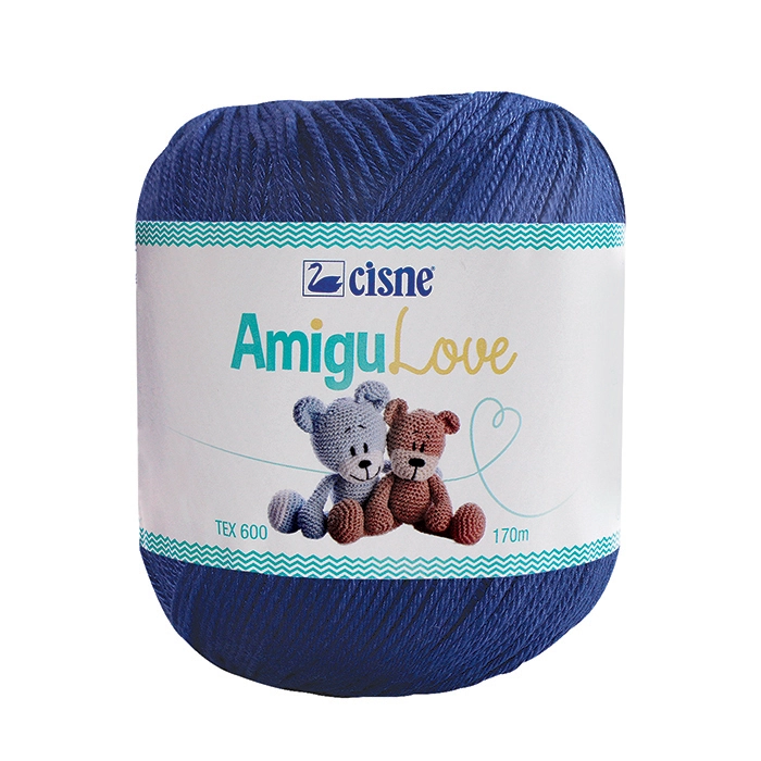 Croche Cisne Amigulove Pt 006 170m Azul Escuro