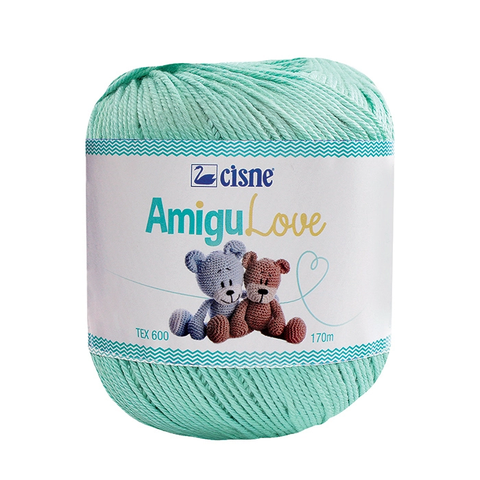 Croche Cisne Amigulove 170m Verde Agua