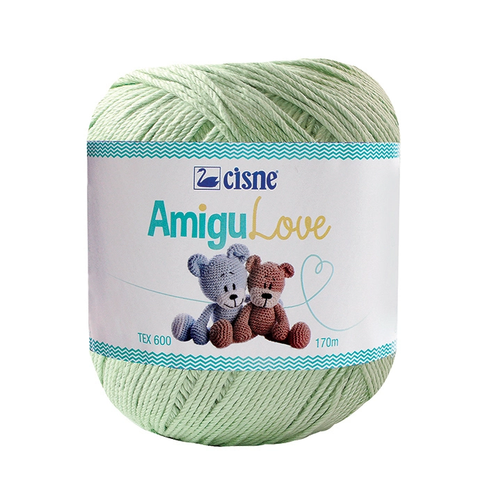 Croche Cisne Amigulove 170m Verde Claro