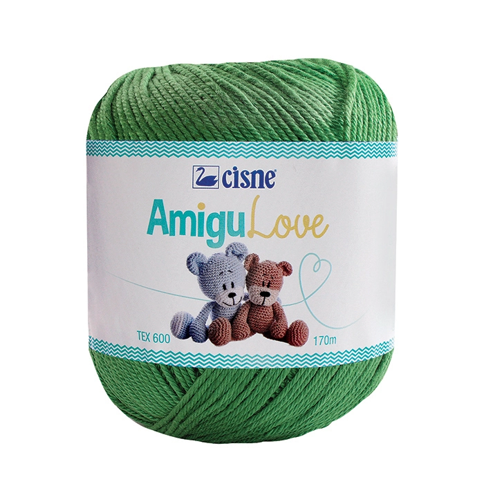 Croche Cisne Amigulove 170m Verde Escuro Cod00245