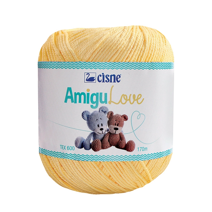 Croche Cisne Amigulove 170m Creme