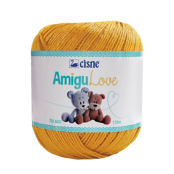 Croche Cisne Amigulove 170m Mostarda